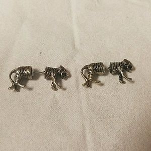 Tiger earrings